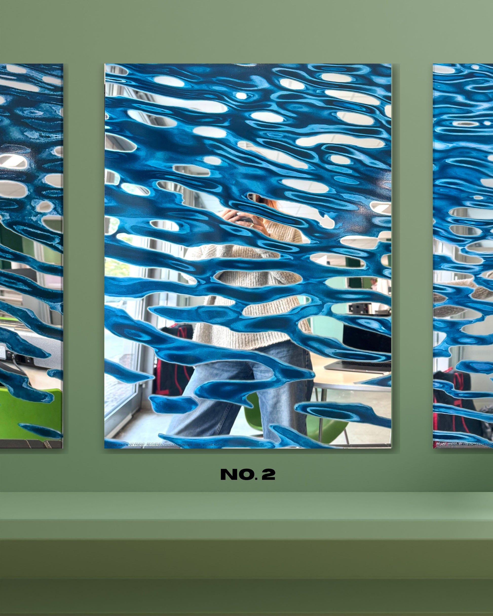 "Be Like Water, My Friend - Munich Edition" by Eva Hofauer (Lomé Agency) x Studio Print Artists