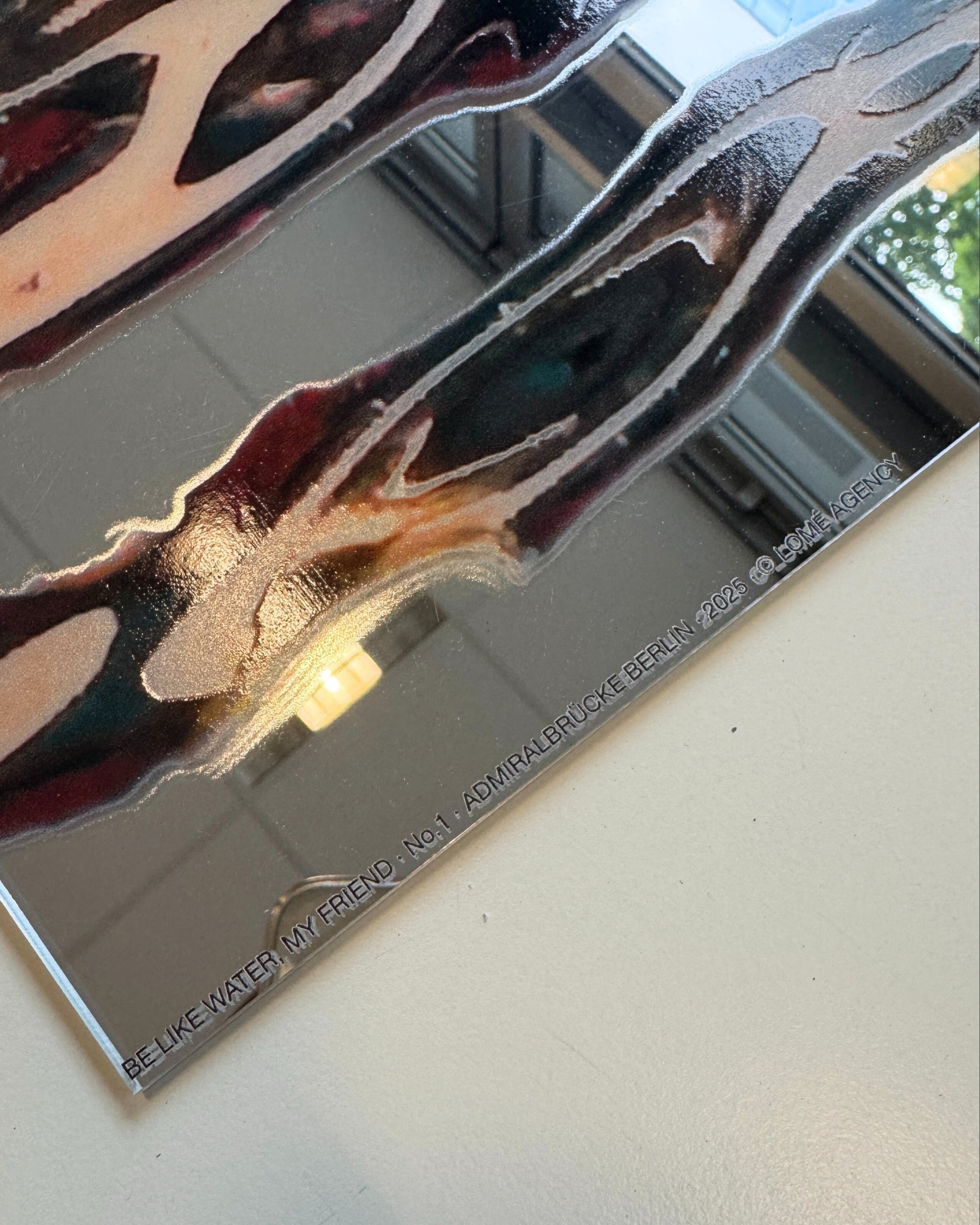 "Be Like Water, My Friend - Berlin Edition" by Eva Hofauer (Lomé Agency) x Studio Print Artists