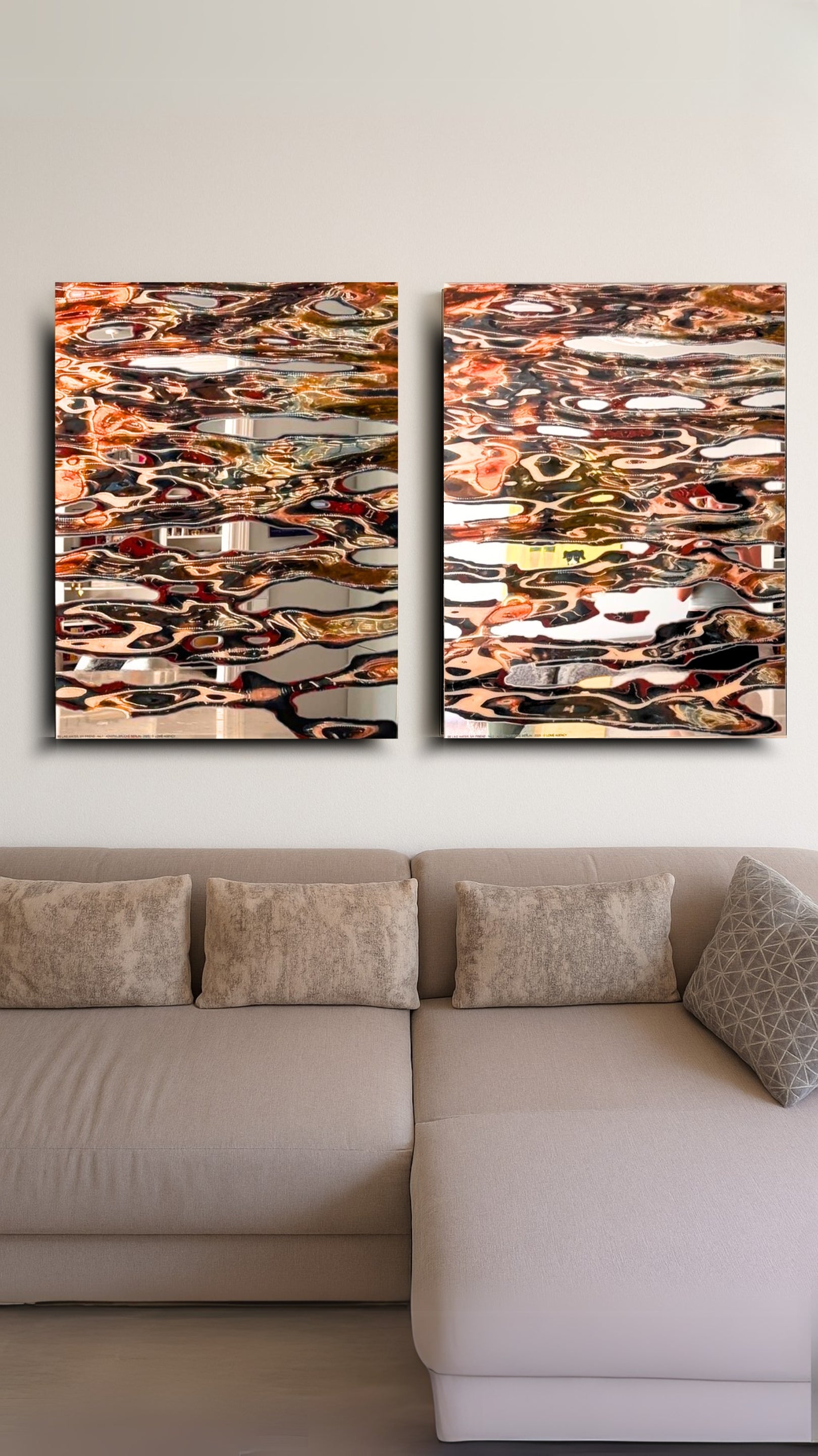 "Be Like Water, My Friend - Berlin Edition" by Eva Hofauer (Lomé Agency) x Studio Print Artists