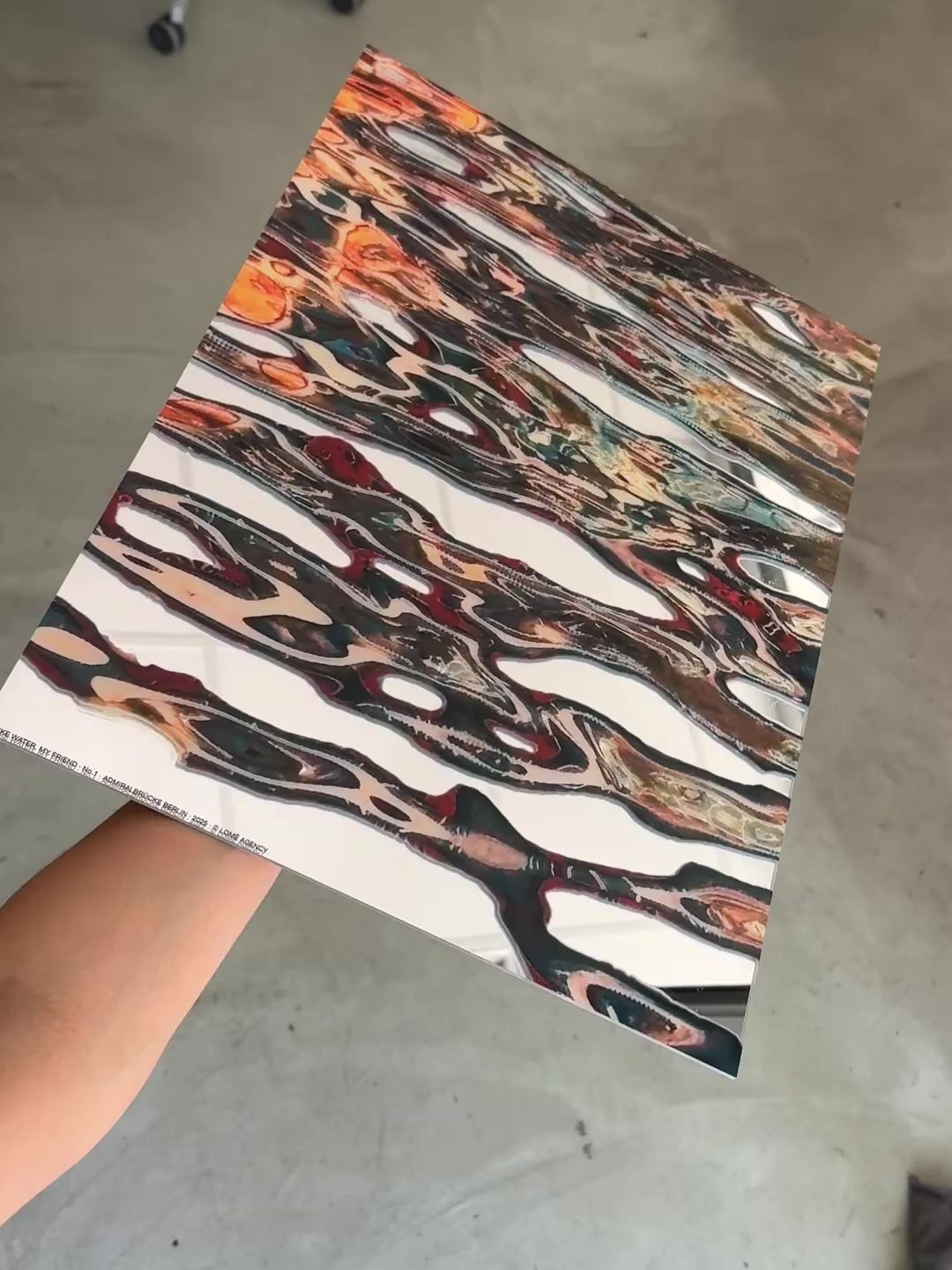 "Be Like Water, My Friend - Berlin Edition" by Eva Hofauer (Lomé Agency) x Studio Print Artists